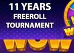 Grab a Share of $11,000 in the Freeroll Tournament at SlotoCash Casino