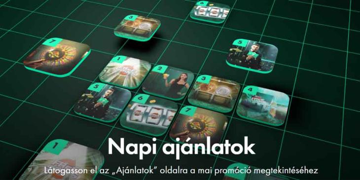 Bet365 Kaszinó nyerőgép sorsolás áprilisig