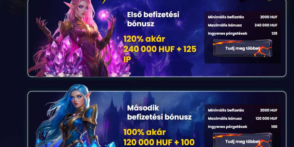 Slotsgem Kaszinó promóciók és bónuszok online