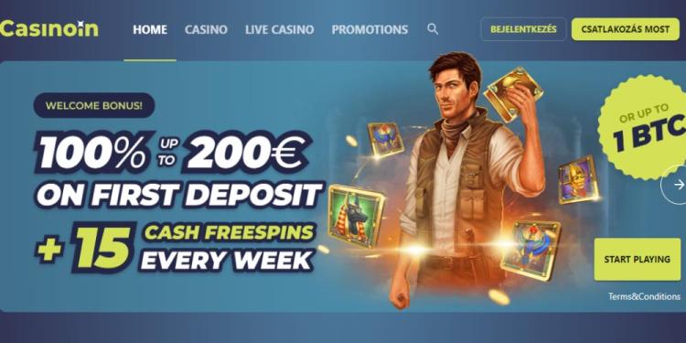 Casinoin Kaszinó Slide 1