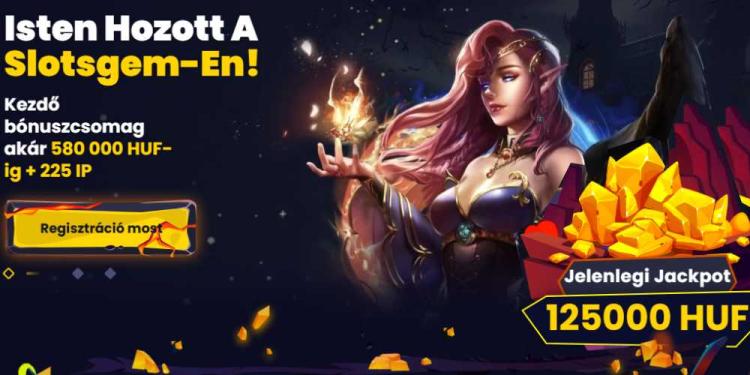 Slotsgem Kaszinó Üdvözlő Bónusz