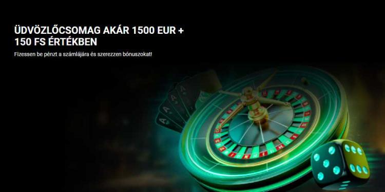 PlanBet Kaszinó Üdvözlő Bónusz