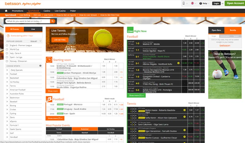 Review about Betsson