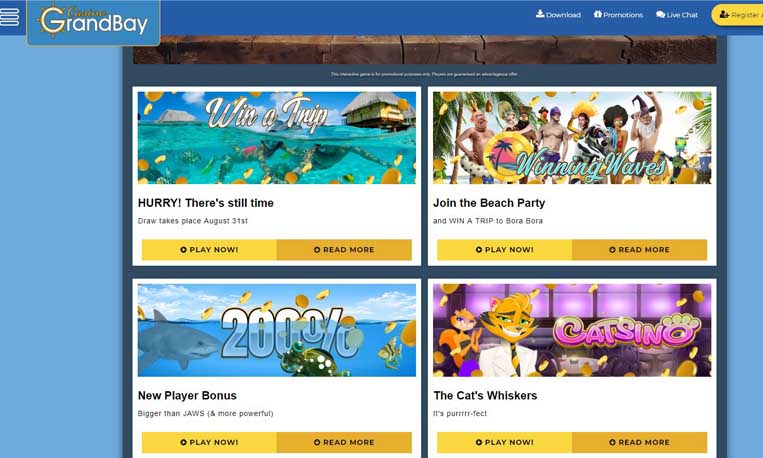 review about grandbay casino