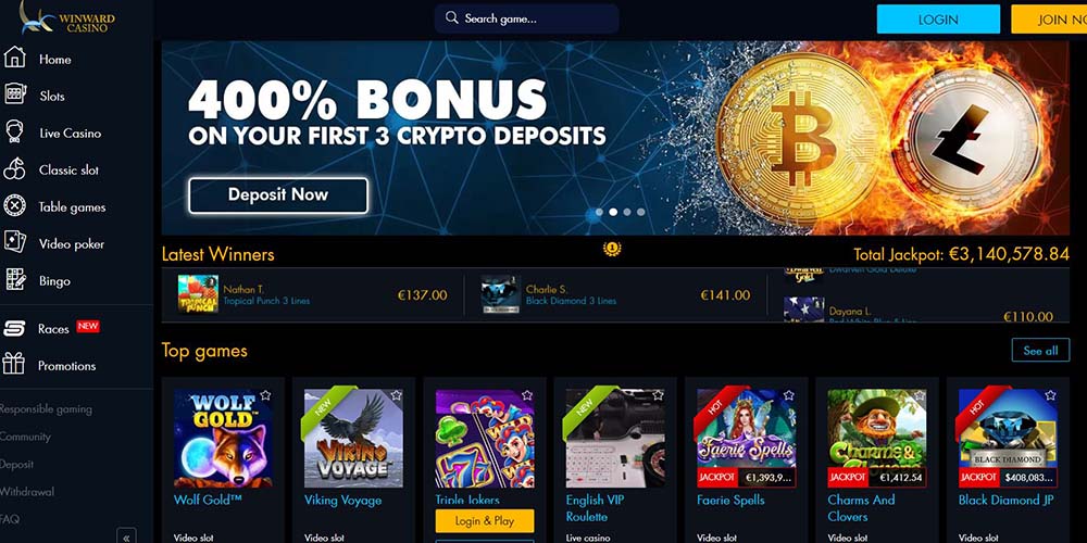 review about winward casino