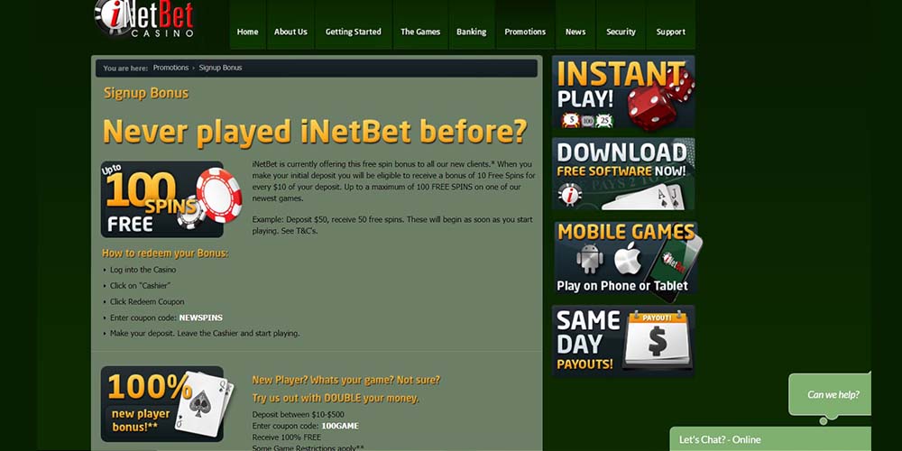 review about inetbet casino