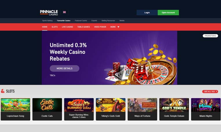 review about pinnacle casino