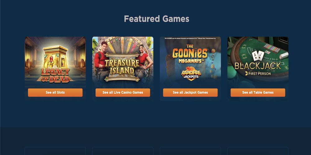 Diamond 7 Casino Game Selection