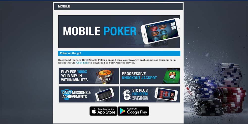 review about boylesports poker