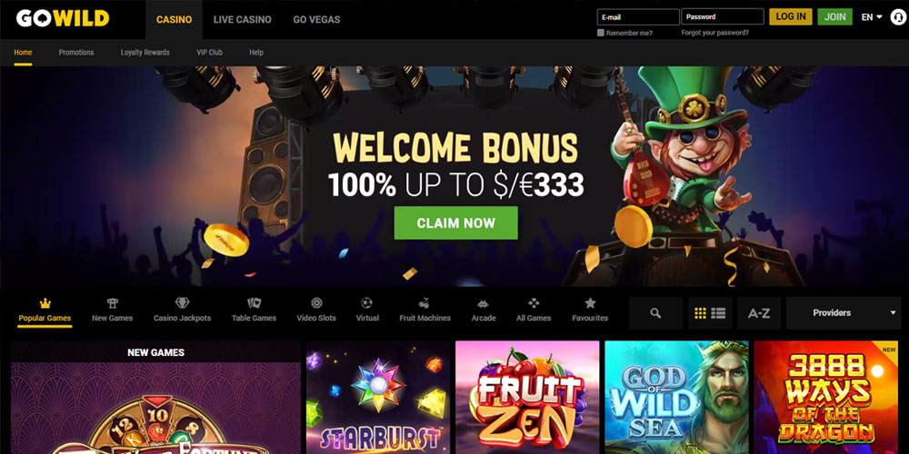 Review about GoWild Casino