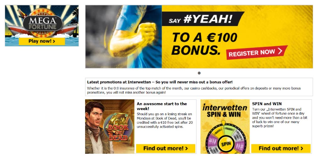 Review about Interwetten Sportsbook promotions