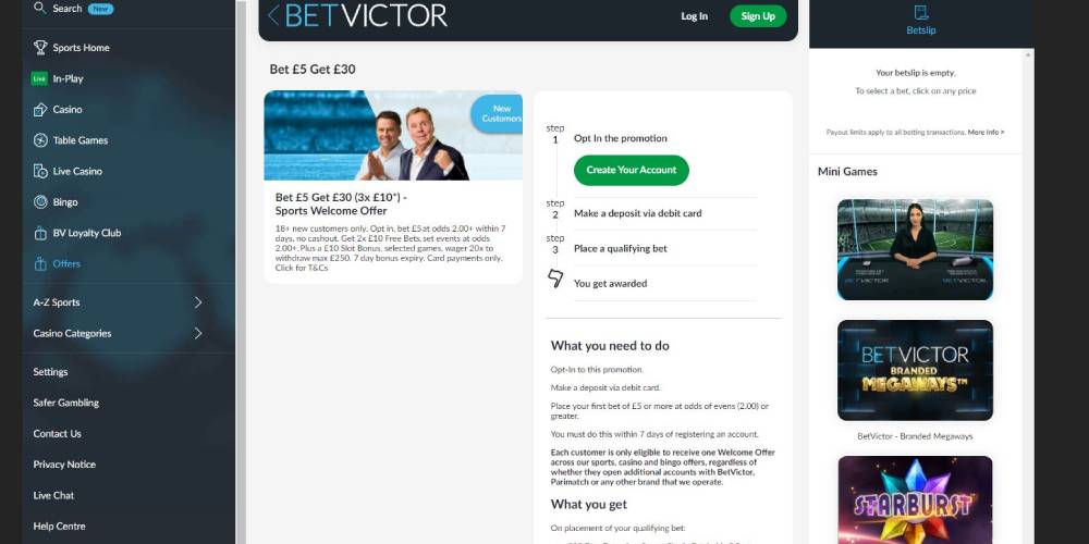 review about betvictor casino