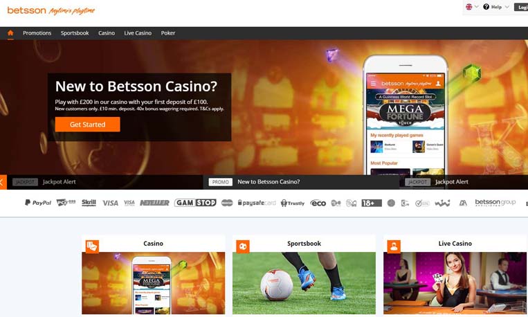 about betsson