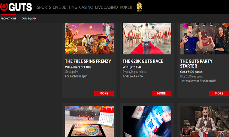 GUTA Mobile Casino Promotions