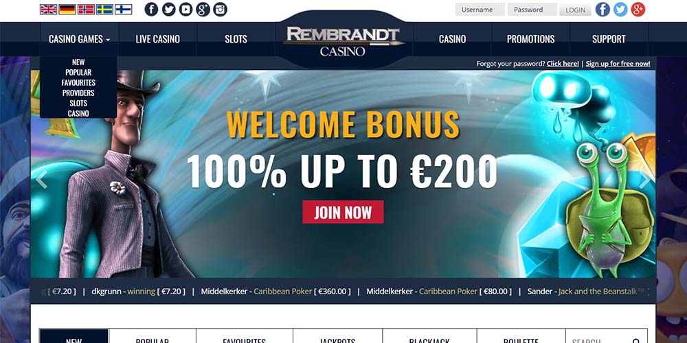 review about rembrandt casino