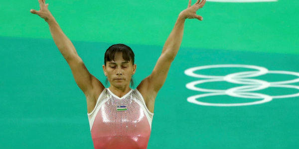 Olympian for the seventh time: Oksana Chusovitina, the oldest Olympic gymnast