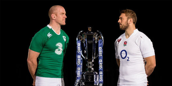 Place Your Bet on Ireland vs. England Six Nations Match with BetVictor!