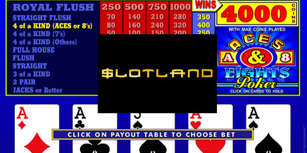 Match and No Deposit Bonus Codes for Trying Slotland’s New Video Poker Game