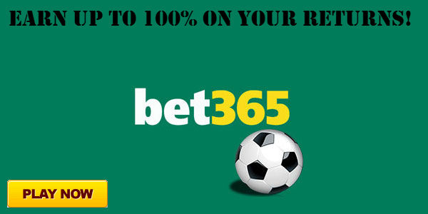 Earn up to 100% more on Your Returns with the Bet365 Euro Soccer Bonus