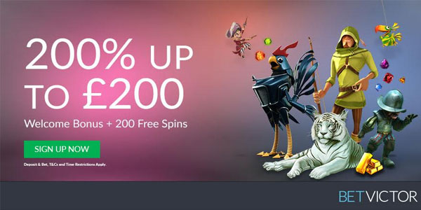 News and Bonuses at BetVictor Casino