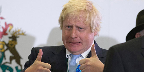 Our wager of the week winner; Boris Johnson