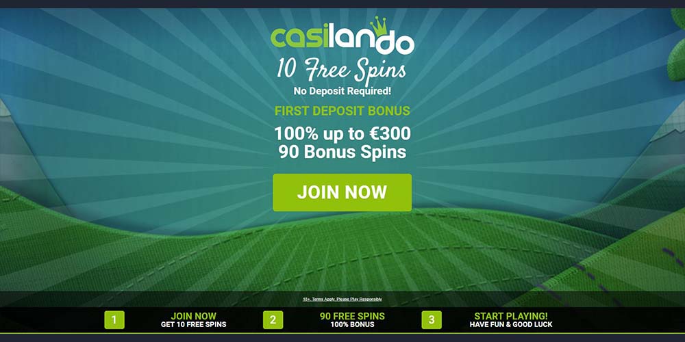 Casilando Casino Welcome Bonus