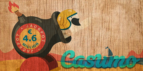 €4,6 Million Jackpot Slot Win on a €1 Spin at Casumo