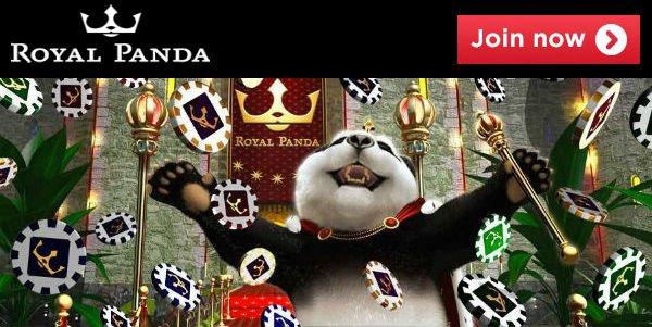 Claim up to $100 with the Royal Panda Welcome Bonus