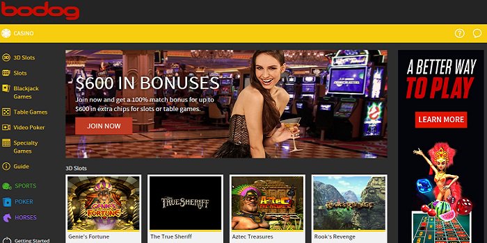 Bodog Casino Launched New Site with Creative Features