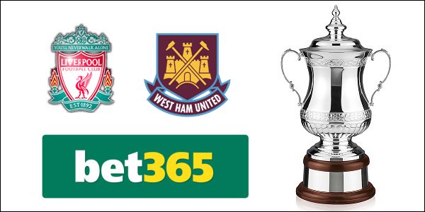 Liverpool v West Ham FA Cup Odds & Betting Lines