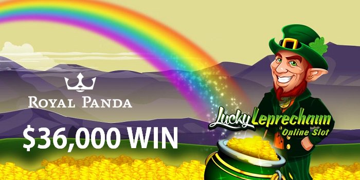 Royal Panda Casino’s Slot Winner Collects USD 36,000