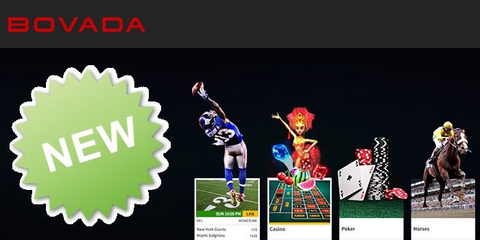 New Bovada Casino Site Launched with Great Features