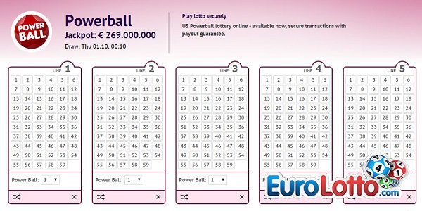 Win a Staggering 269,000,000 Euros with EuroLotto Powerball Jackpot!