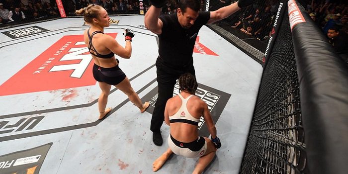 Rousey Beats Correia in 34 Second Beat Down in Brazil