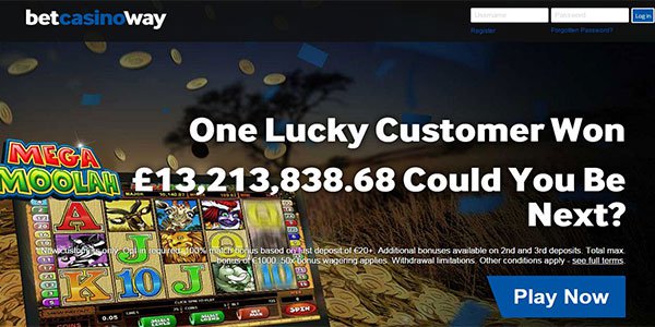 Biggest Online Slot Jackpot Won by UK Betway Player on Microgaming’s Mega Moolah