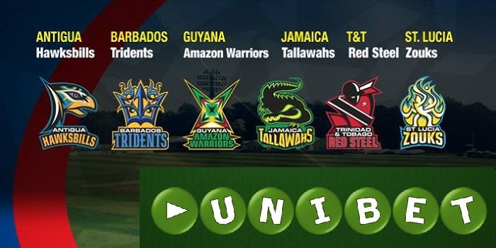 Unibet is the Official Sponsor of the Caribbean Premier League