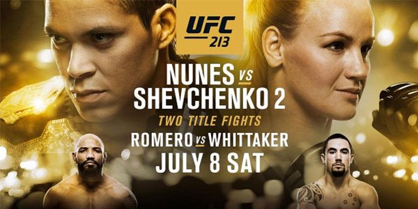 Ultimate UFC 213 Betting Guide: Main and Co-Main Event