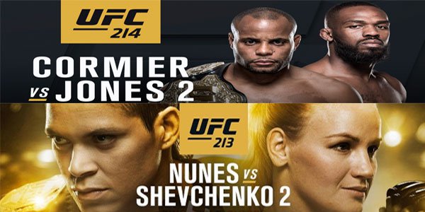 UFC 213 vs. UFC 214: Which is the Better Card?