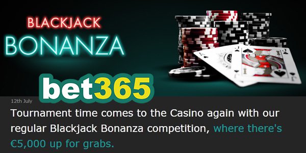 Blackjack Bonanza returns to Bet365 Casino this July