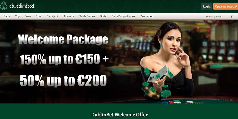 Dublinbet Casino Welcome Bonus