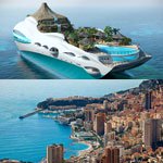 Luxurious Yacht Mimicking the Streets of Monaco