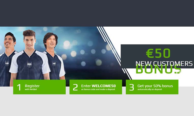 NetBet Sportsbook Welcome Bonus