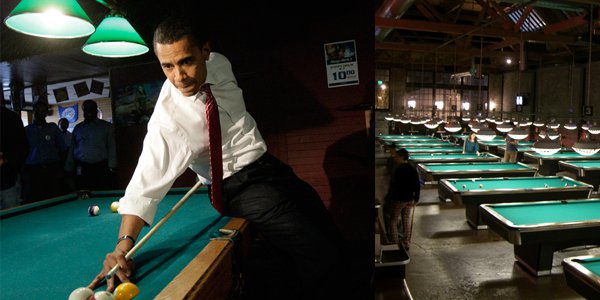US President Obama Wins at Pool Wager against Governor of Colorado