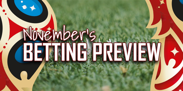 November’s World Cup Qualifier Playoff Betting Preview