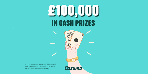 Win Cash Every Day: Casumo Gives Away GBP 5,000 Daily!