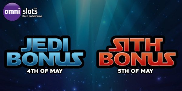 Use The Force to Win €200 with Omni Slots Casino’s Star Wars Day Promo!