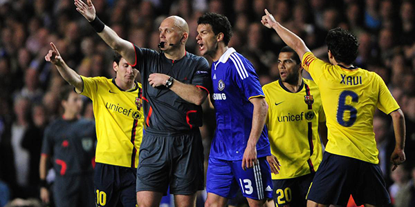 Ovrebo Admits to Bad Decisions During the Infamous Chelsea v Barcelona Match in 2009
