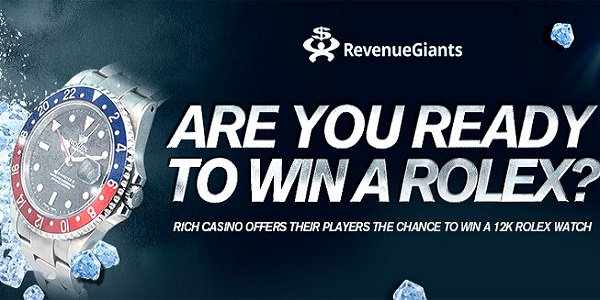 Rich Casino Offers You the Chance to Win a Rolex Watch