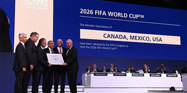 2026 World Cup Goes to US, Canada and Mexico as First 3-Way Hosts
