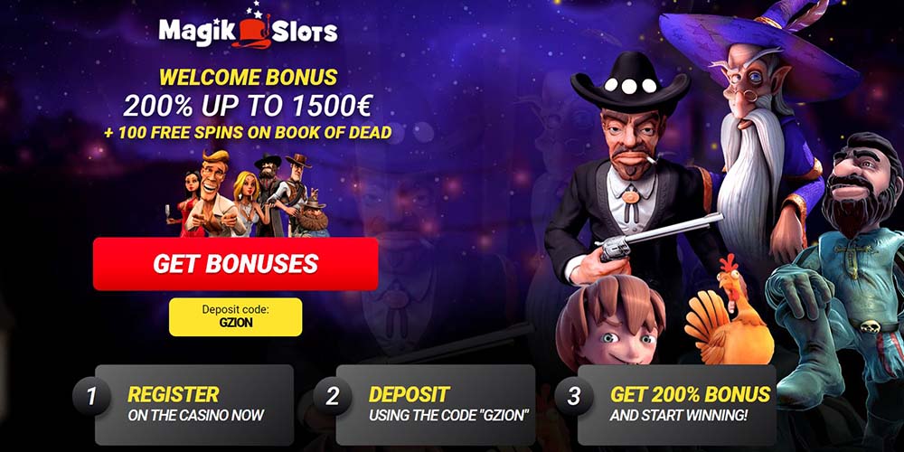 Magik Slots Casino First Deposit Bonus